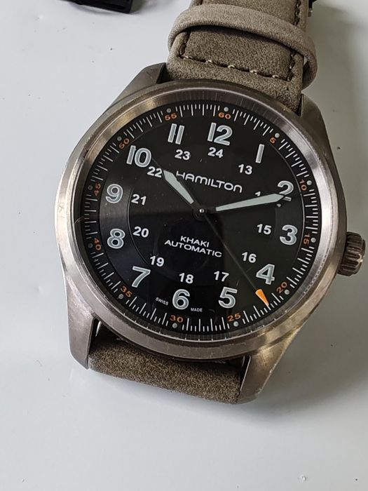 Hamilton Khaki Titanium Automatic 38 mm Nou-Nepurtat!