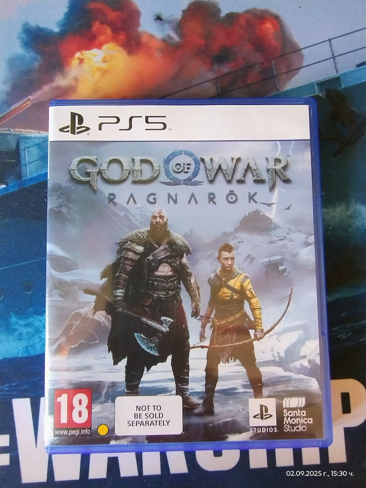Продавам Got of war:Ragnarok