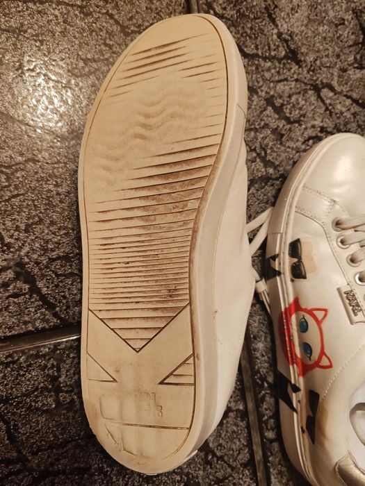 Sneakers Karl Lagerfeld piele naturala