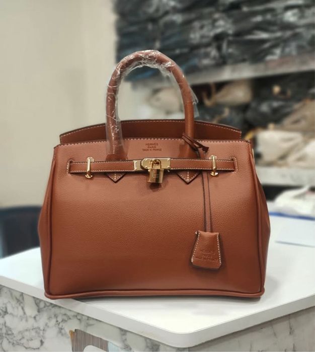 Чанти Hermes-естествена кожа