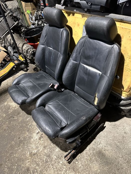 Interior recaro // fete usi piele e36 cabrio coupe