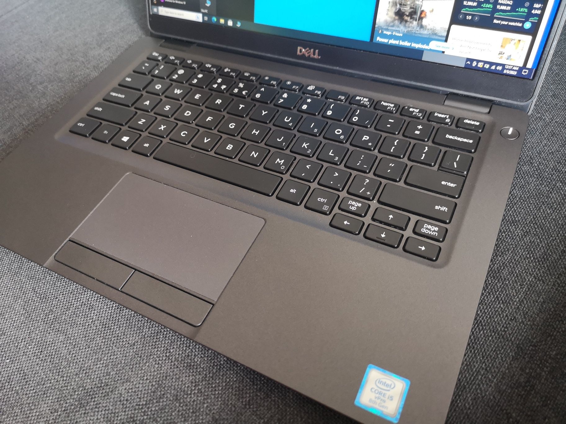 Laptop Dell i5 ssd 256mb, 8gb, windows 10