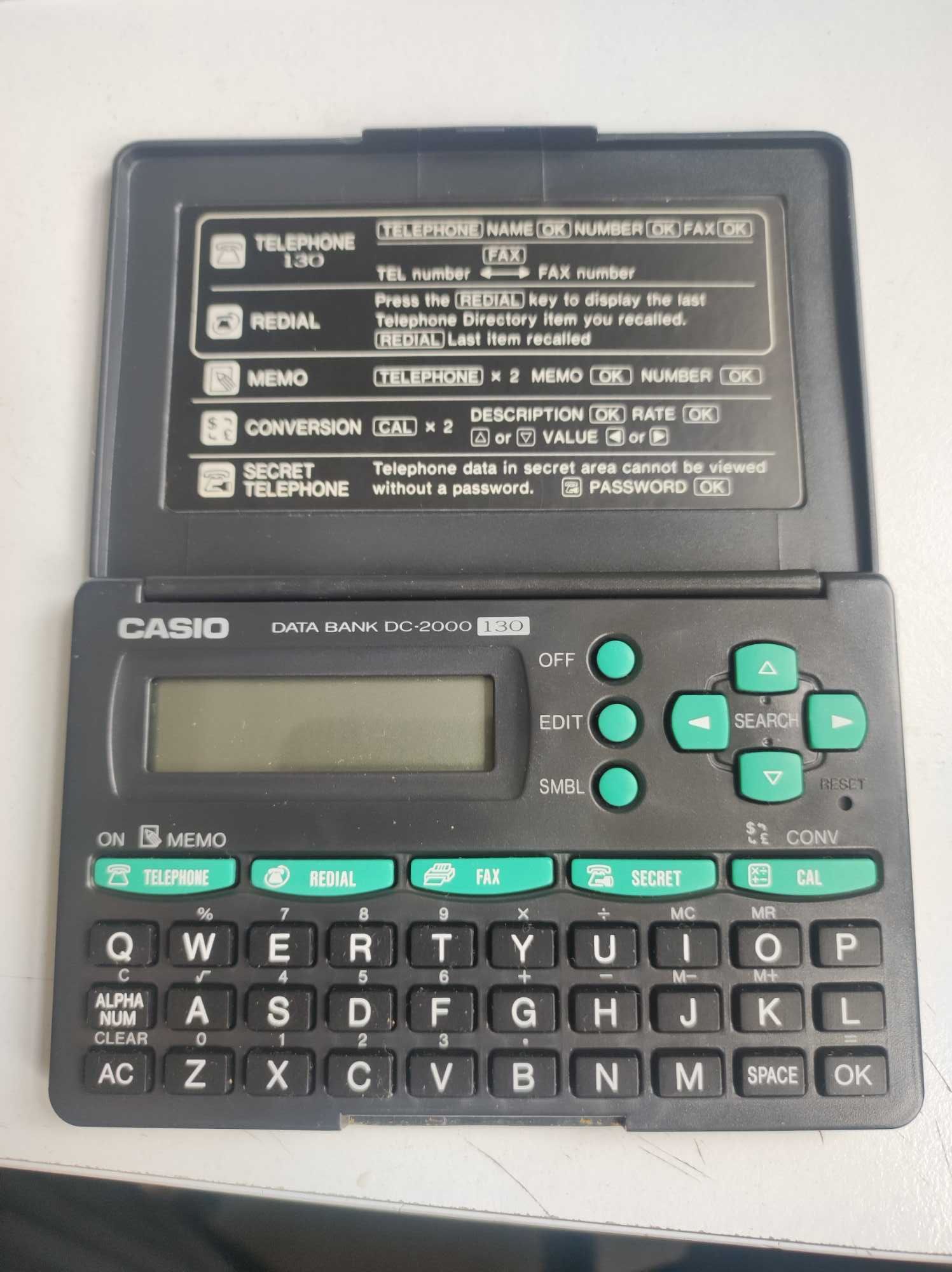 Електронен бележник Casio Data bank DS-2000/130