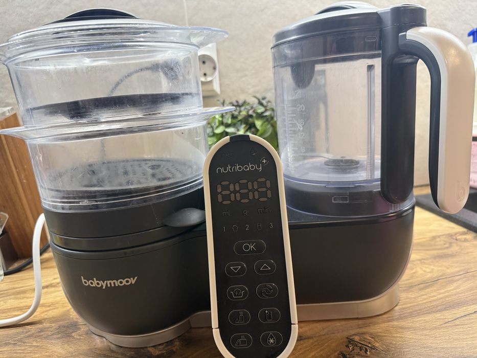 Babymoov aparat de gatit la aburi+ blender