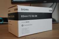 Sigma 65mm f/2 DG DN Sony (Zeiss 55mm f/1.8 Еквивалент)