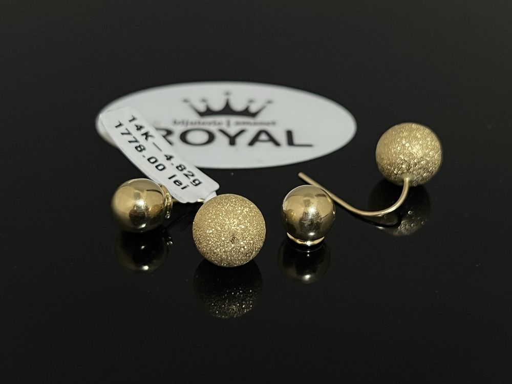 Bijuteria Royal CB : Cercei dama aur 14k 4,82 grame