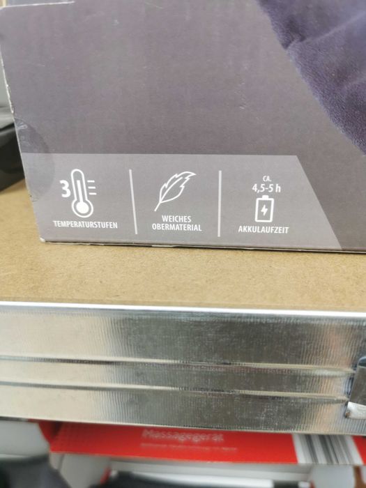 Fular incalzire cu baterie externa