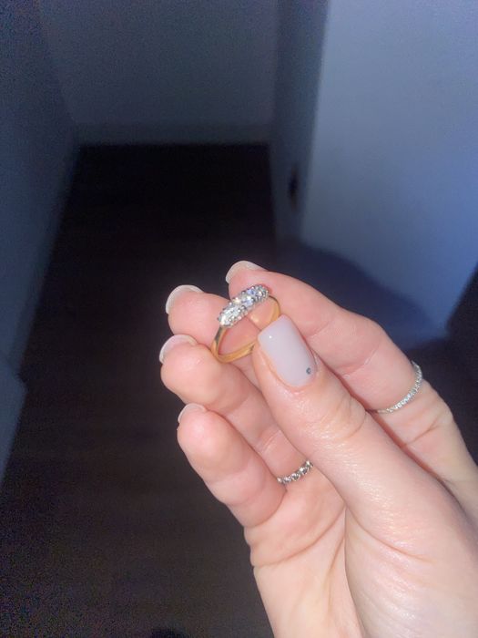 Inel aur 18k cu pietre semipretioase