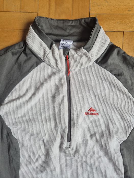 Bluză polar damă Quechua MH500 (fleece tehnic), bicolor, mărimea L