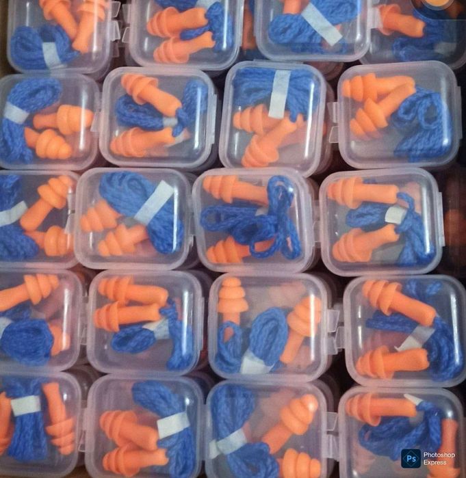 Противошумные многоразовые силиконовые беруши Оригинал из первых рук