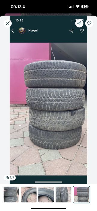 Шины Bridgestone , 235/65 R17, Зимние