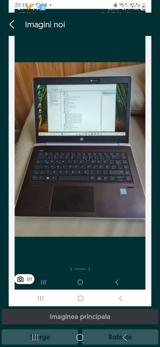 Black Friday HP, i5-8265, ram 8gb, ssd 256gb, bat 3h