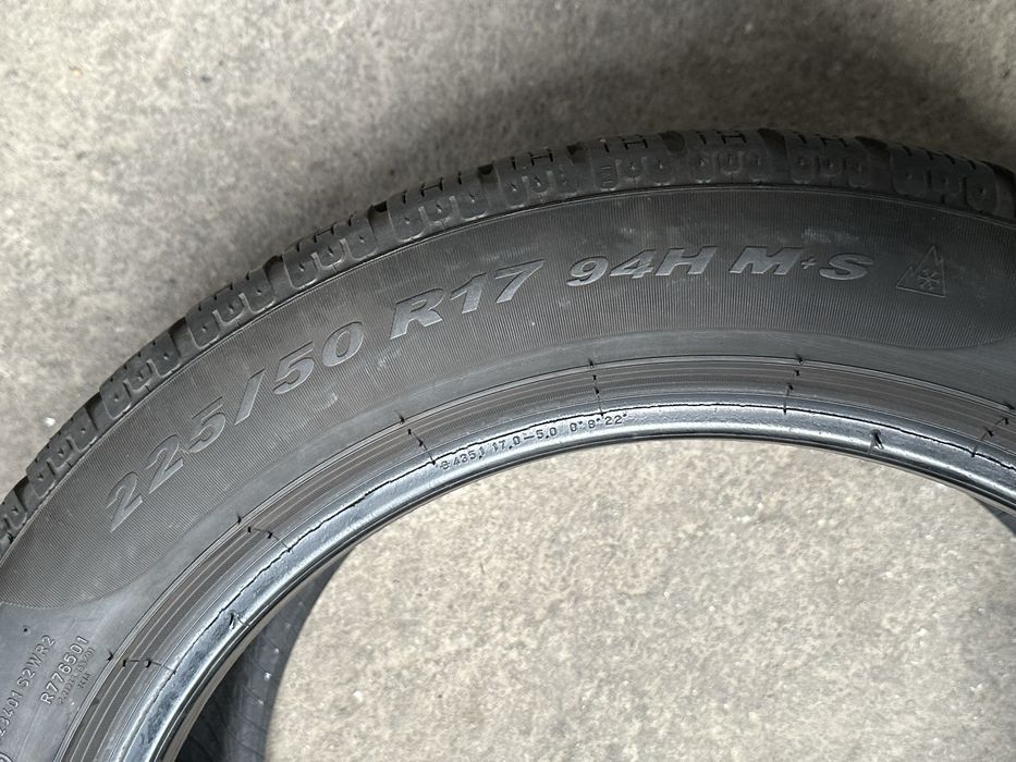 Set anvelope 225/50 R17 PIRELLI iarnă (m+s)