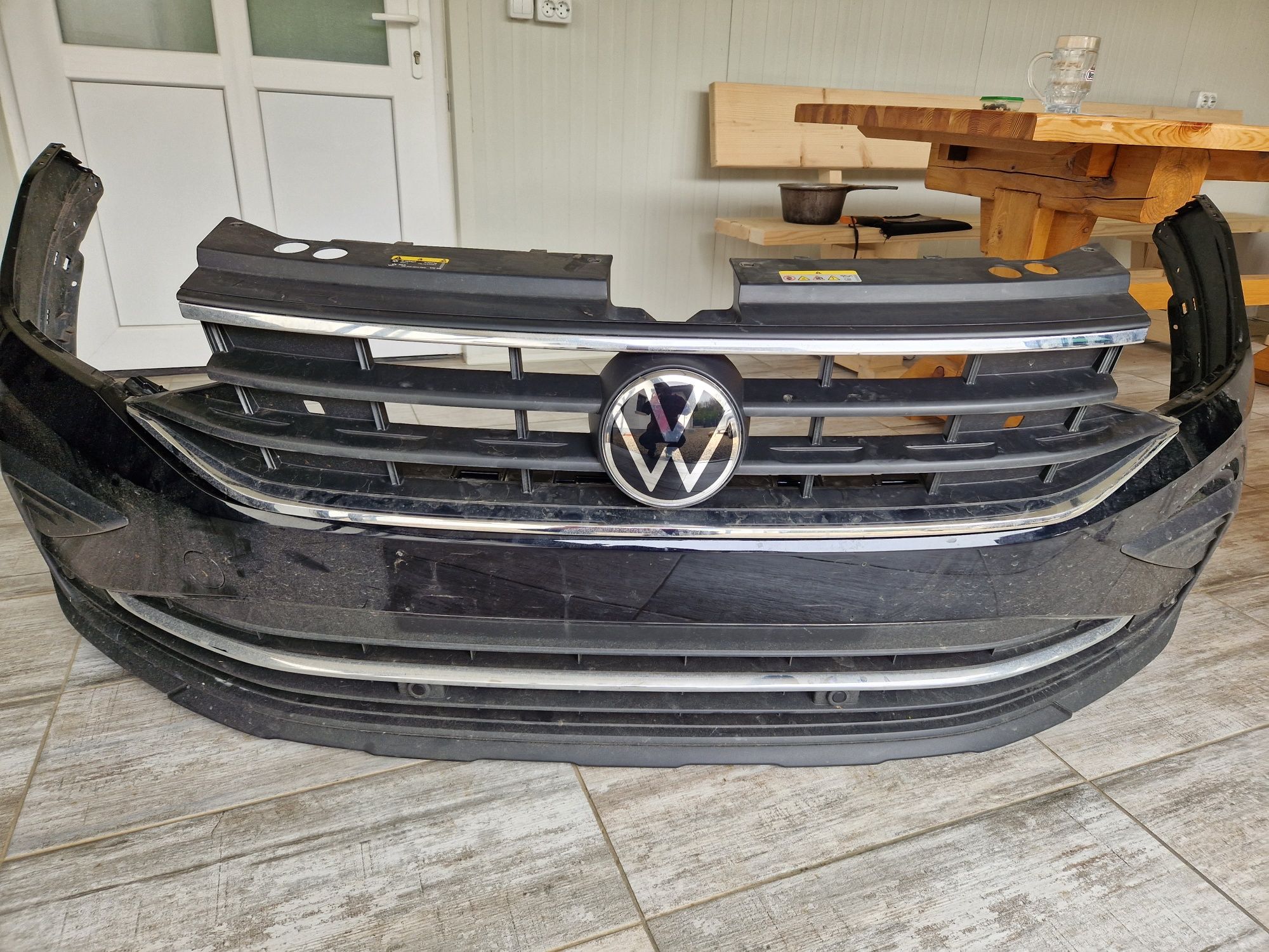 Bara fata completa, grila, senzori VW Tiguan 2021 facelift originala
