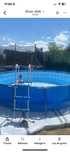 Vând piscină 4,21 m