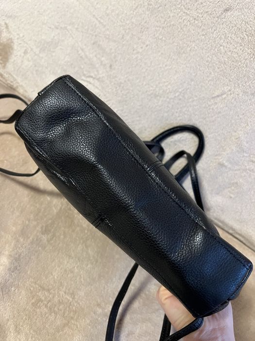 Раница от естествена телешка кожа