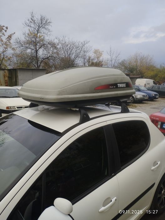 Багажник с греди за Peugeot 207