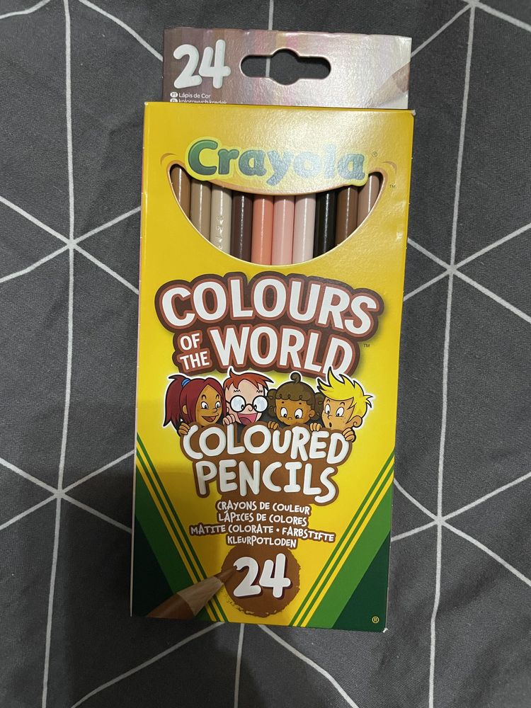 Set 24 creioane colorate copii Crayola