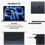 MacBook Air M4 16/512GB 13.6-inch Midnight (2025)