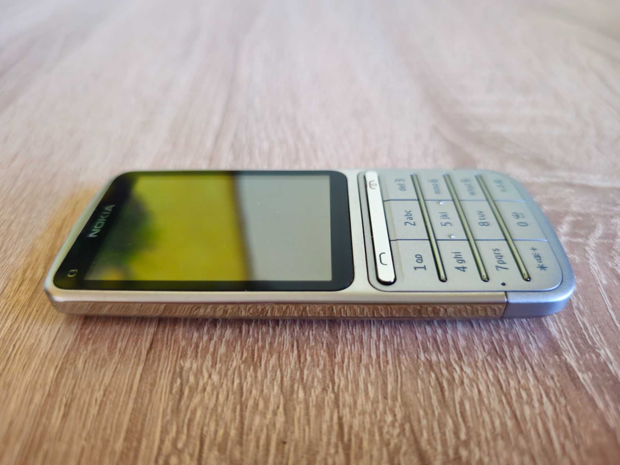 ТОП СЪСТОЯНИЕ: Nokia C3-01 Touch and Type Silver Нокиа Нокия