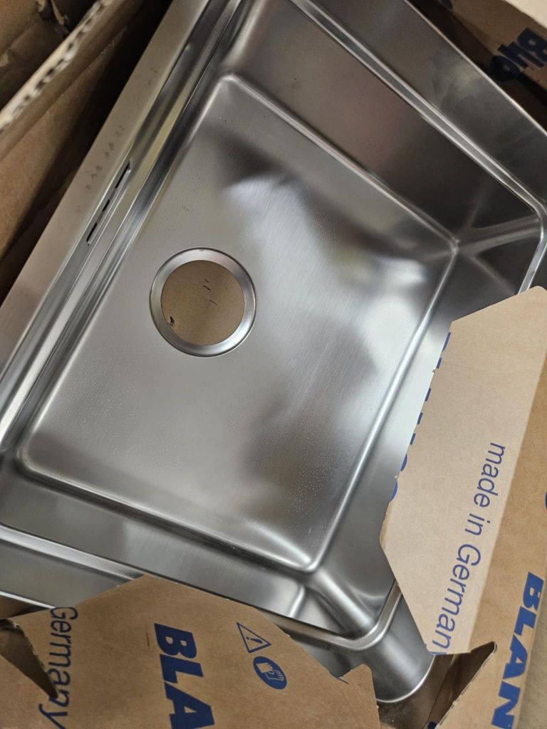 Кухненска мивка BLANCO ETAGON 500-U - 521841 (стомана - НОВ!)