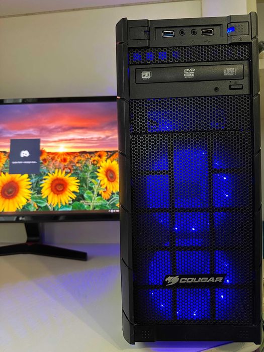 Мощный игровой компьютер i7-4790 аналог 3,9 GHz 8-ядер, видео GTX 1070