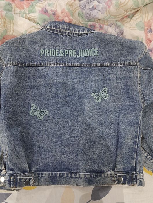 Пальто , джинсовая, безрукавка