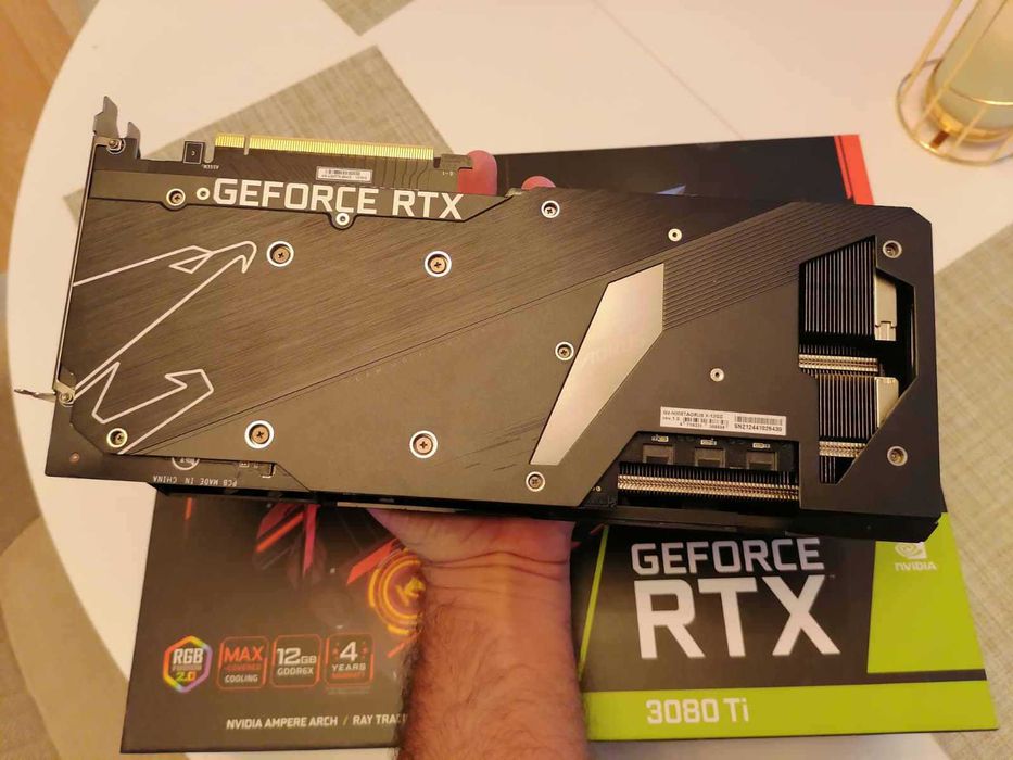 GIGABYTE AORUS GeForce RTX 3080 Ti XTREME LHR 12G Limited Edition