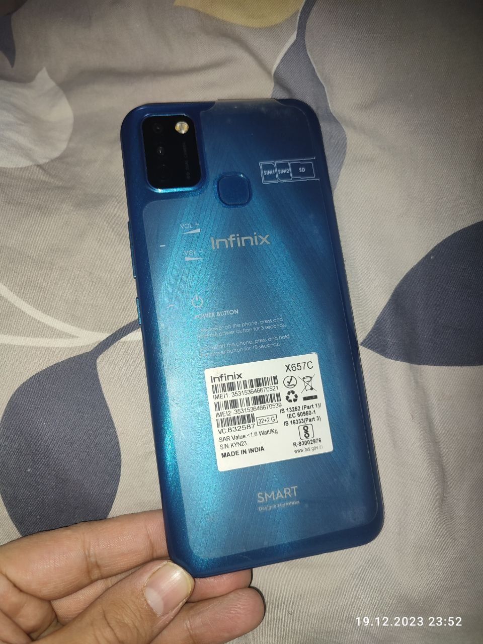 Infinix SMART A5