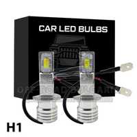 2 БРОЯ LED Диодни крушки – H1 100W 12V +100%