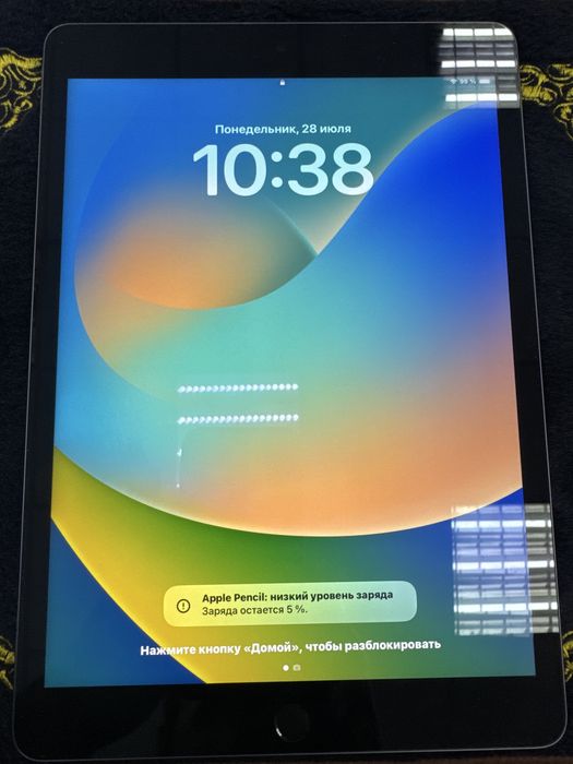 Планшет Apple Ipad 9 64 gb black очень удобный для работы/университета