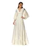 Rochie alba lunga