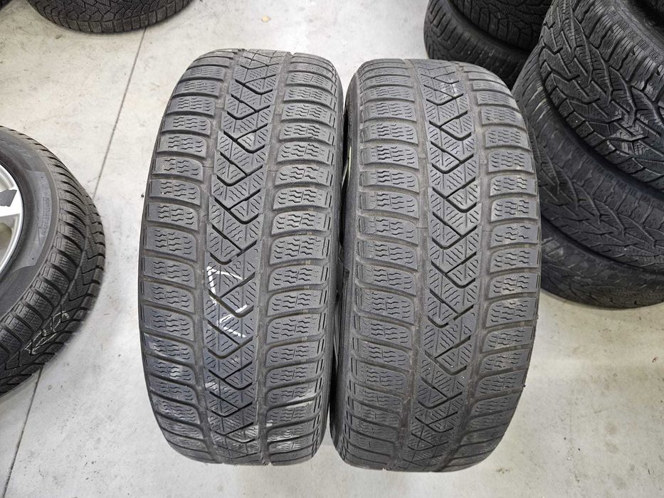 2 Anvelope de IARNA 215.55.17 'Pirelli' [dot 2020] ; stare buna
