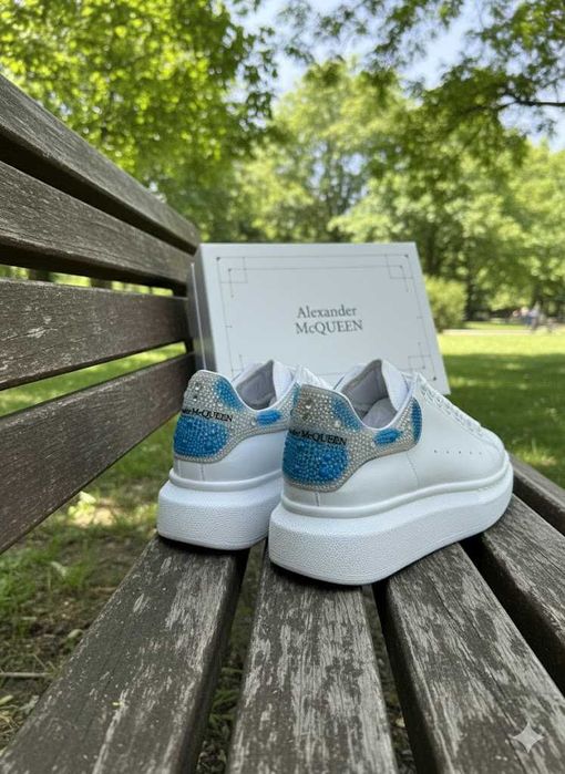 Adidasi Alexander Mc Q u e e n Pietricele - Full Box - Piele