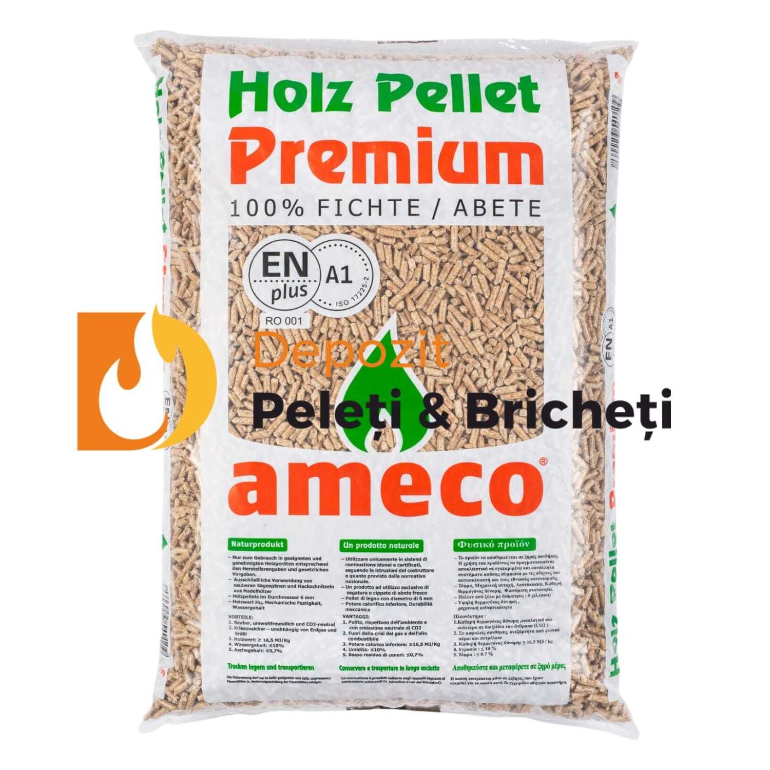 Peleti Ameco A1 Enplus