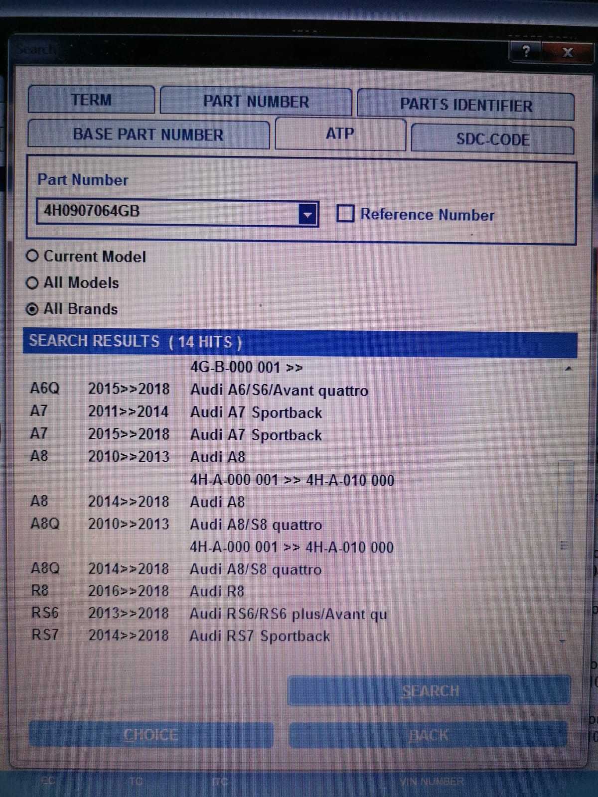 Modul confort Audi A6 A7 4G / A8 4H, 4H0 907 064 EN