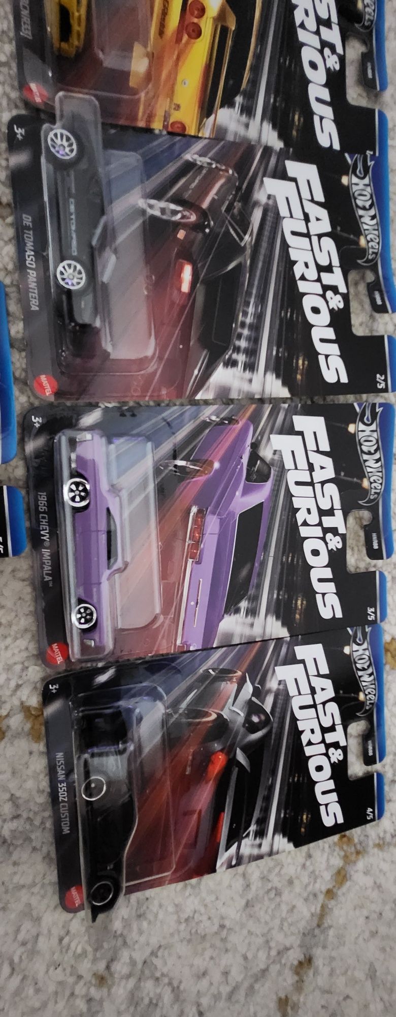 Hotwheels Fast and furious