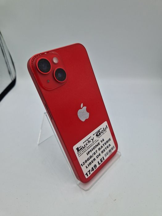 IPhone 14 128 GB 87% Baterie Garantie #47655