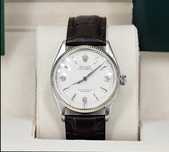 Изключителен Rolex Oyster Perpetual. Автоматичен часовник. Стомана. Бя