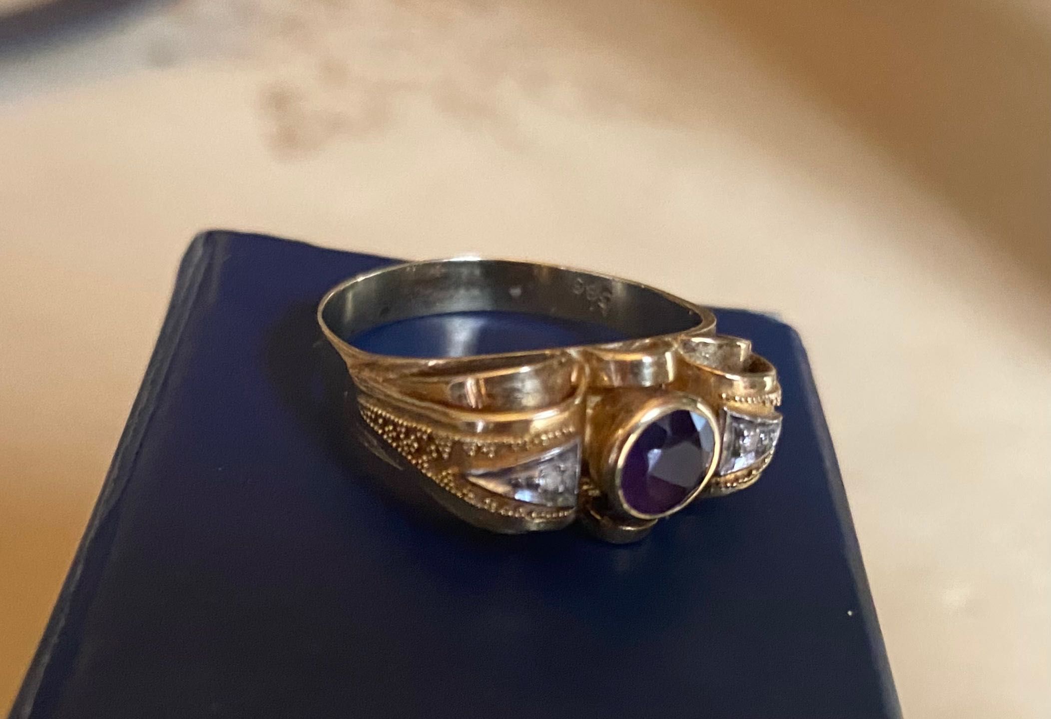 Superb inel din aur, stil Art Deco, Germania