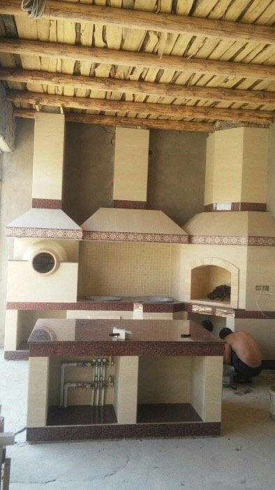 Летняя кухня под ключ. Очаги, барбекю.