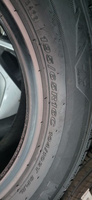 2 anvelope noi 195 65 r16 C nexen wt1 dot 2022