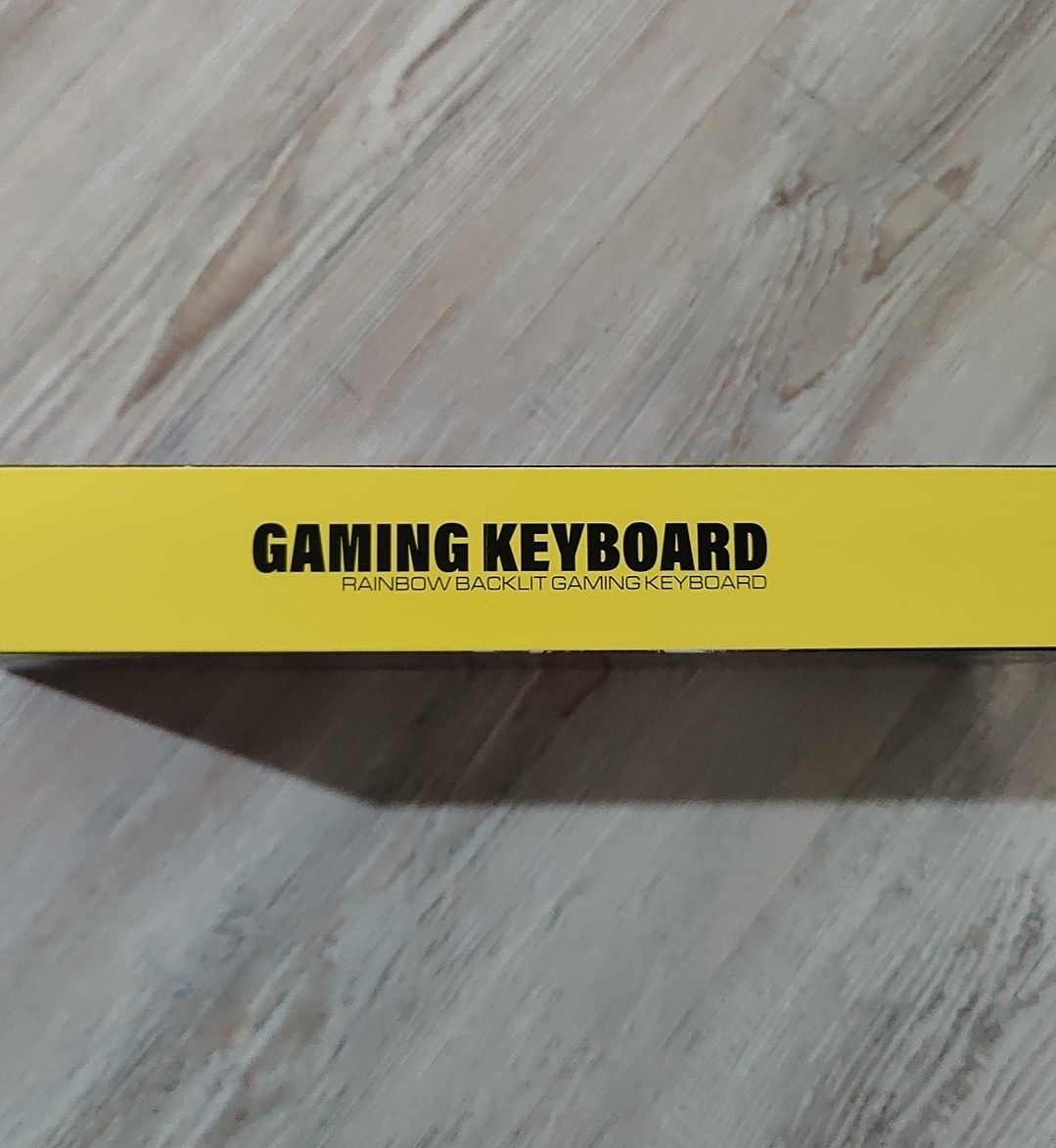 Tastatura de Gaming rainbow light