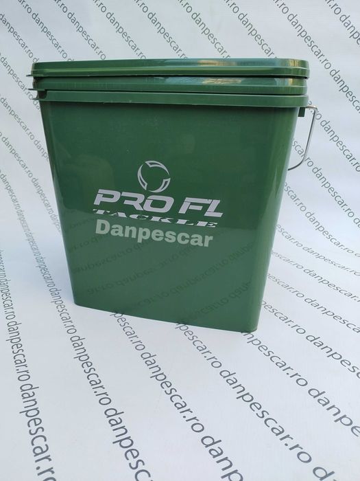 Galeata NADA din Plastic Cu Capac Pro Fl Plus Tava Accesorii 17litri