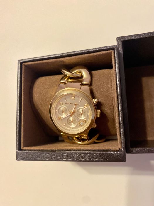 Ceas dama Michael Kors auriu MK3131 original