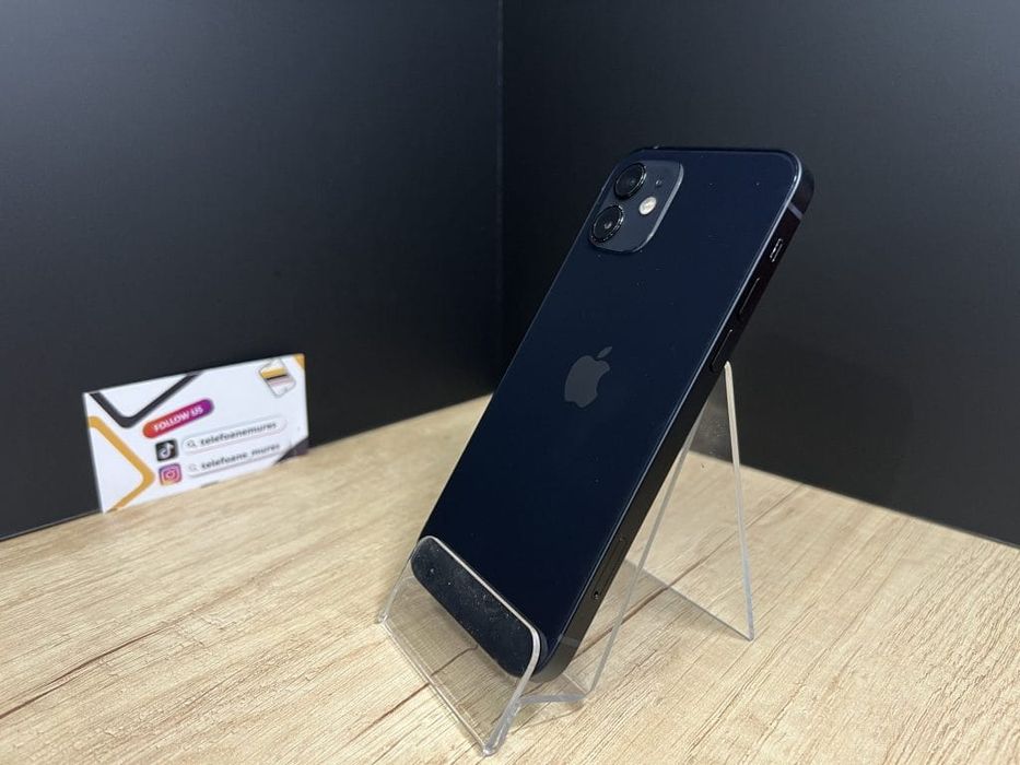 iPhone 12 64Gb Midnight 3 ani garanție, Telefoane Mureș