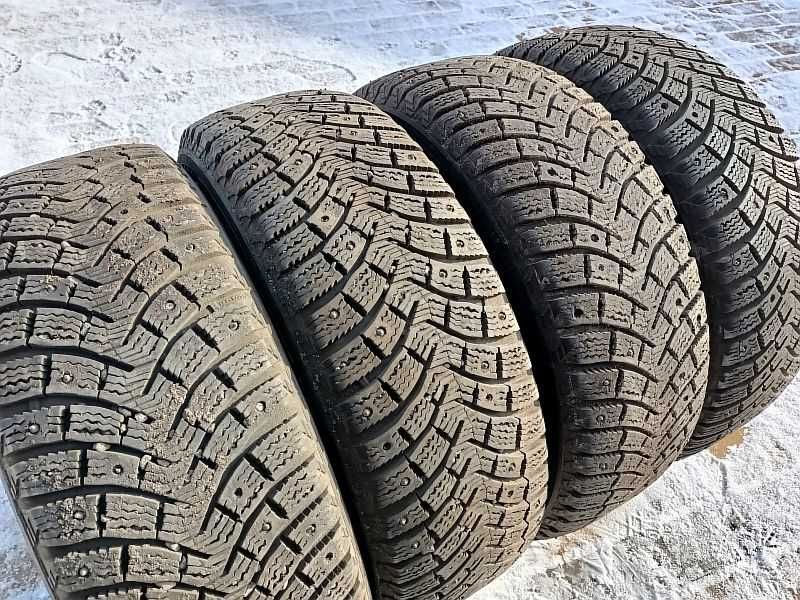 Шины 195/65 R15 - "Michelin X-Ice North XIN2" (Россия), шипованные.