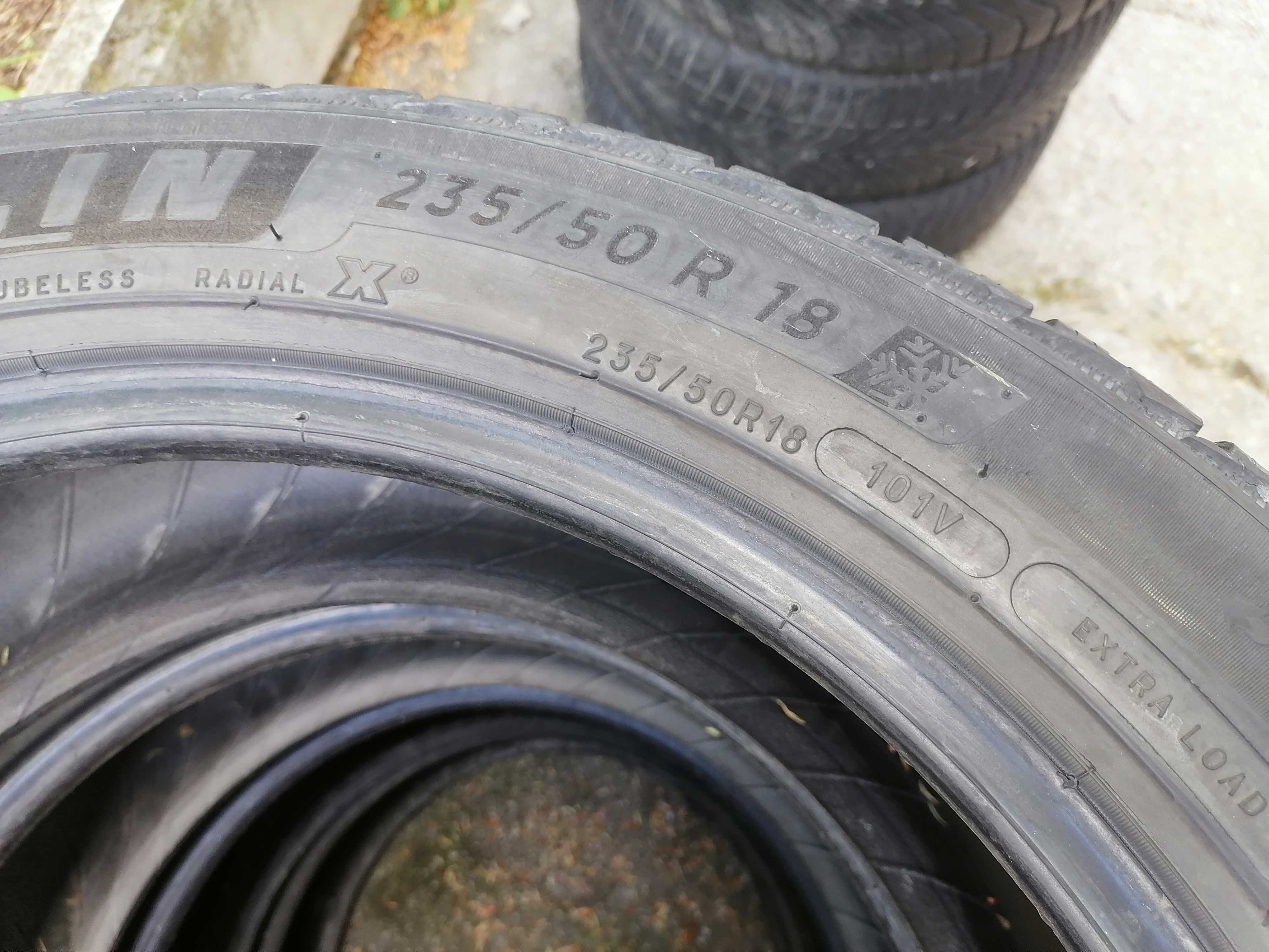 235/50/18 4бр.Michelin Зимни гуми