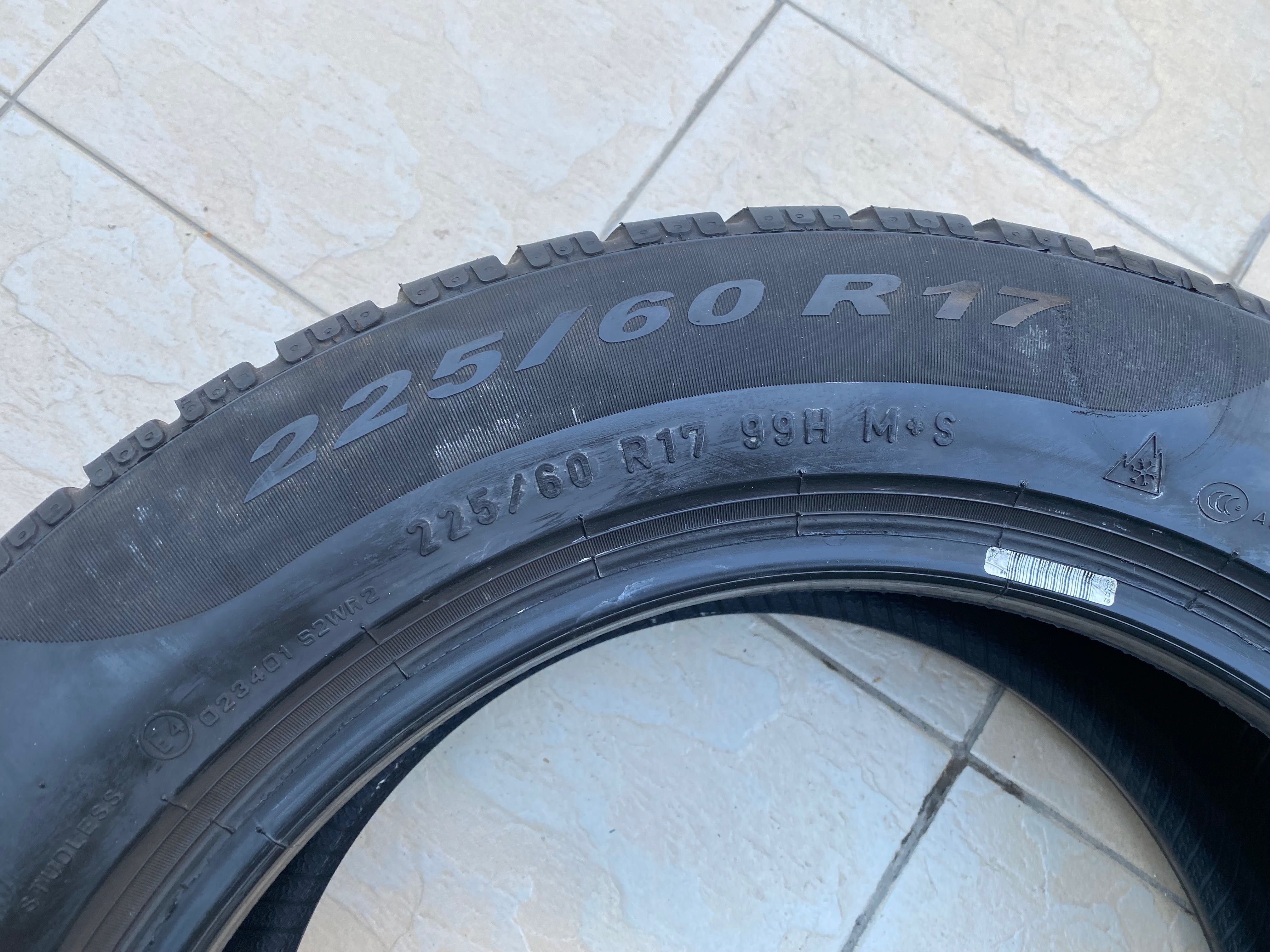 Гума зимни гуми 225/60/17” Pirelli SOTTOZERO RUN FLAT