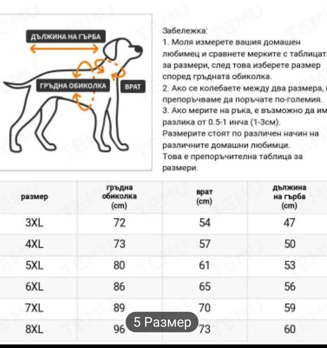 Чисто нов дъждобран за голямо куче
